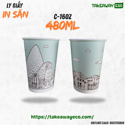 Ly Giấy In Sẵn Họa Tiết